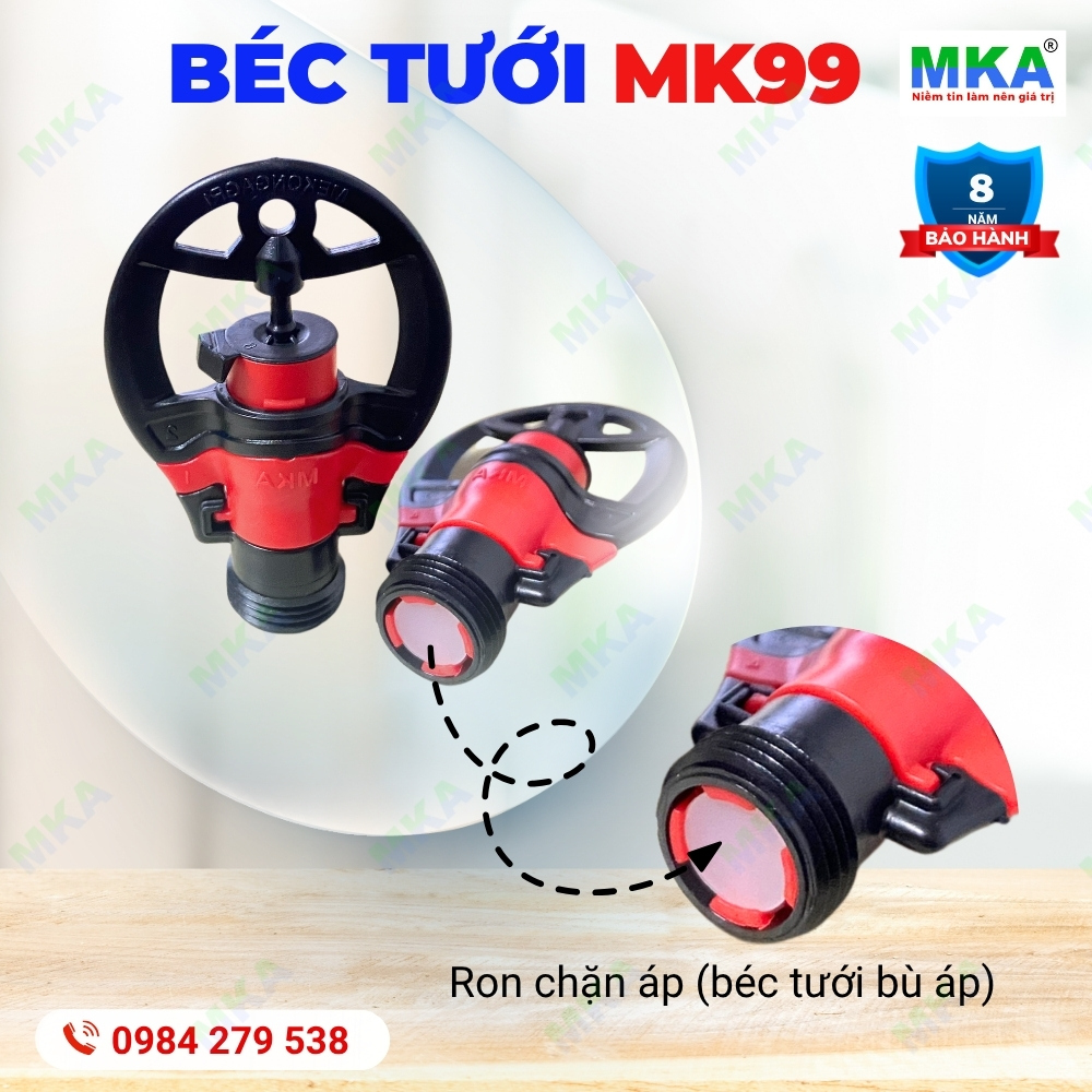 Béc bù áp MK99 - Béc tưới MK99 Mekongagri